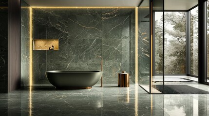 Create stunning interiors with glossy tiles that reflect sophistication and luxury.