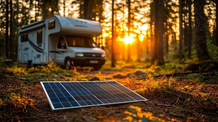 Emphasis on sustainable energy solutions in nature.