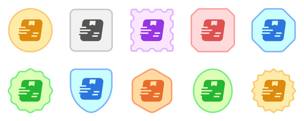 Editable express, fast, instant delivery vector icon. Shipping, delivery, e-commerce, logistics. Part of a big icon set family. Perfect for web and app interfaces, presentations, infographics, etc