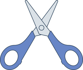 vector of a pair of scissors