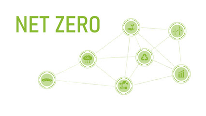 Net zero emissions global sustainability environmental carbon footprint
