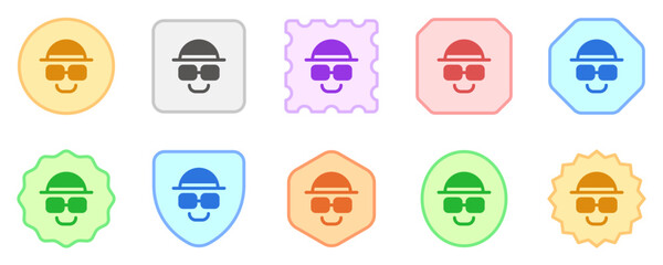 Editable incognito, white hat hacker vector icon. SEO, marketing, business. Part of a big icon set family. Perfect for web and app interfaces, presentations, infographics, etc