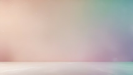Light abstract rainbow hues on smooth surface.