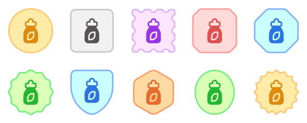 Editable essential oil vector icon. Cosmetics, makeup, skincare, beauty. Part of a big icon set family. Perfect for web and app interfaces, presentations, infographics, etc