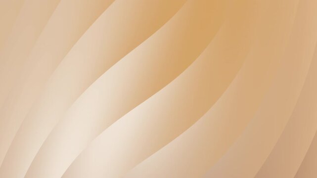 Gold silver and gradient create a light brown abstract background with diagonal curved lines.