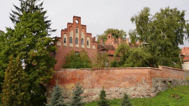Teutonic castle in Sztum, Poland