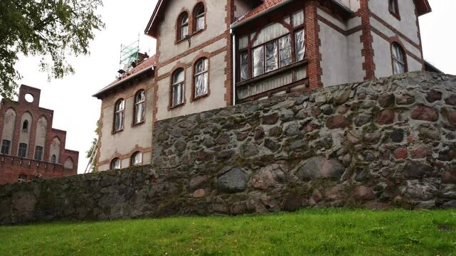 Teutonic castle in Sztum, Poland