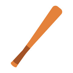 Baseball bat vector, baseball bat clip art, clip art baseball bat, flat design vector illustration, isolated on white background
