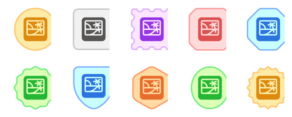 Editable photo vector icon. Part of a big icon set family. Perfect for web and app interfaces, presentations, infographics, etc