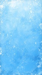 Icy blue bubble background