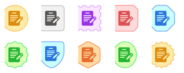 Editable registration form vector icon. Part of a big icon set family. Perfect for web and app interfaces, presentations, infographics, etc