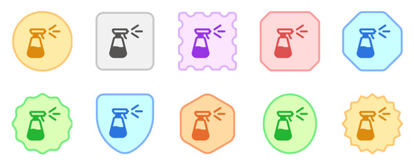 Editable bottle sprayer vector icon. Part of a big icon set family. Perfect for web and app interfaces, presentations, infographics, etc