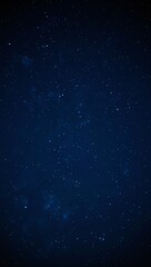 Twinkling stars in dark night sky