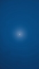 Fototapeta premium Blue silhouette moon