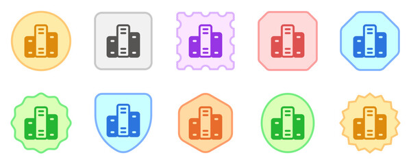 Editable archive, document, folder vector icon. Part of a big icon set family. Perfect for web and app interfaces, presentations, infographics, etc