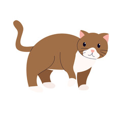 International Cat Day – Cute Cat Character