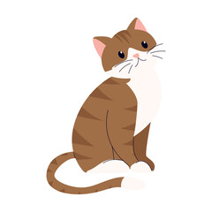 International Cat Day – Cute Cat Character