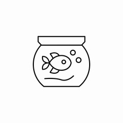 fish tan icon sign vector