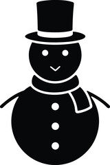 snowman vector illustration