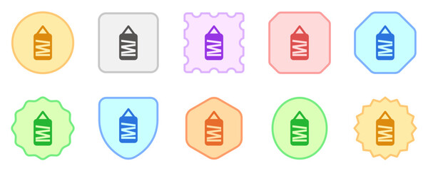 Editable sandbag vector icon. Part of a big icon set family. Perfect for web and app interfaces, presentations, infographics, etc