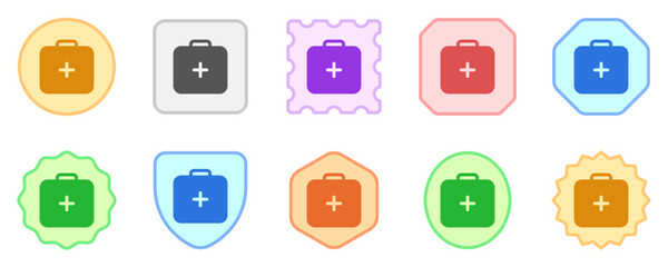 Editable first aid kit vector icon. Part of a big icon set family. Perfect for web and app interfaces, presentations, infographics, etc