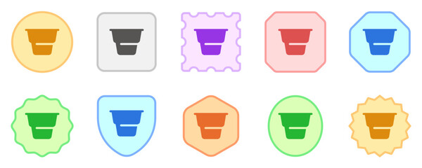 Editable yogurt vector icon. Part of a big icon set family. Perfect for web and app interfaces, presentations, infographics, etc