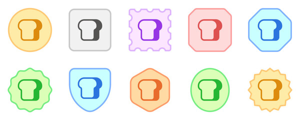 Editable bread, toast vector icon. Part of a big icon set family. Perfect for web and app interfaces, presentations, infographics, etc