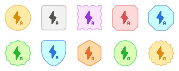 Editable flash auto vector icon. Part of a big icon set family. Perfect for web and app interfaces, presentations, infographics, etc