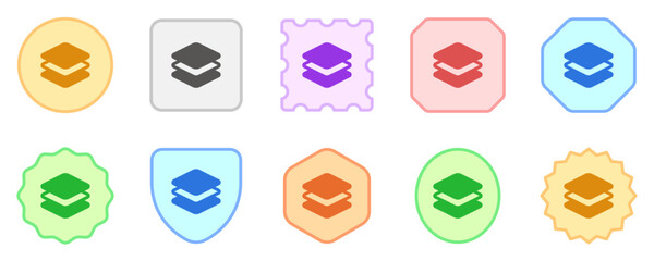 Editable layers vector icon. Part of a big icon set family. Perfect for web and app interfaces, presentations, infographics, etc