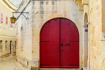 A beautiful view of Mdina, the oldest city in Malta