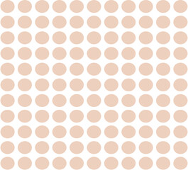 Gradient Polka Dot Pattern in Cream Tones - Playful Abstract Dotted Background