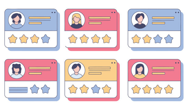 Elegant modern invitation card design template