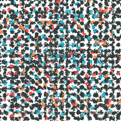 Colourful mottled and noisy texture with dense canvas coverage. Imitation of biological microworld.