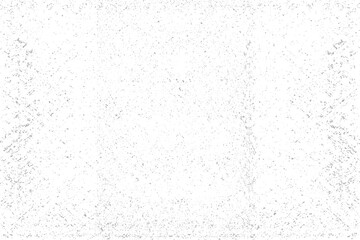 Distressed black texture. Dark grainy texture on white background. Dust overlay textured. Grain noise particles. Rusted white effect. Grunge design elements.