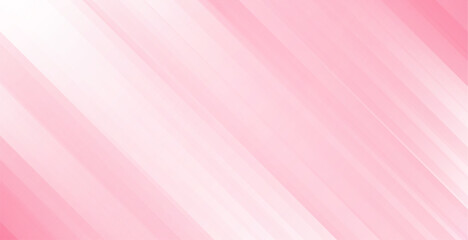 Diagonal pink gradient lines background. Abstract white and pink on light silver background. Design for poster, banner, flyer, brochure, presentation