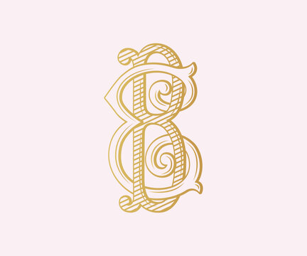 EB, BE, logo EB, Letter EB,  Monogram EB, Wedding Monogram, Wedding Logo, Logo Design , Monogram Vintage