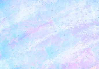 Soft Pastel Sparkling Watercolor Abstract Background