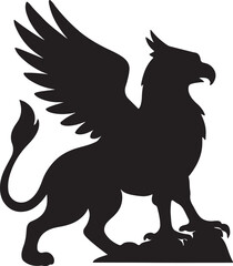 Griffin Perched Vector