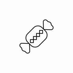 bonbon lollipop icon sign vector