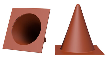Soccer training cone