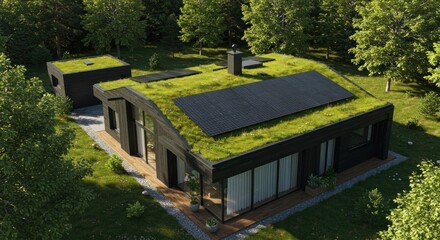 Obraz premium Ecohome blending nature and modern design