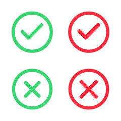 Check Mark Icon, vector illustration
