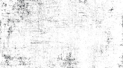 Grunge textured overlay with scattered spots and scratches on a bright white surface for a weathered artistic aesthetic backdrop