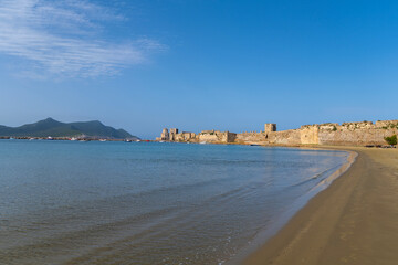 greece peloponnese peninsula methoni castle various photos