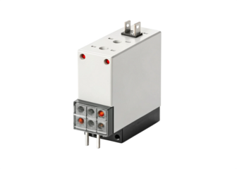 Time Delay Relay isolated on white background