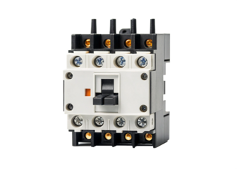 Overload Relay isolated on white background