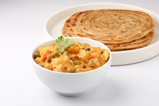 Kurma & Parotta, Popular South Indian dish