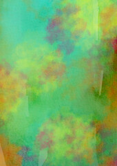 イラスト素材 カラフルで美しい水彩風背景素材