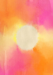 イラスト素材 カラフルで美しい水彩風背景素材