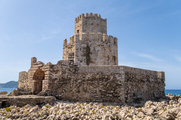 greece peloponnese peninsula methoni castle various photos